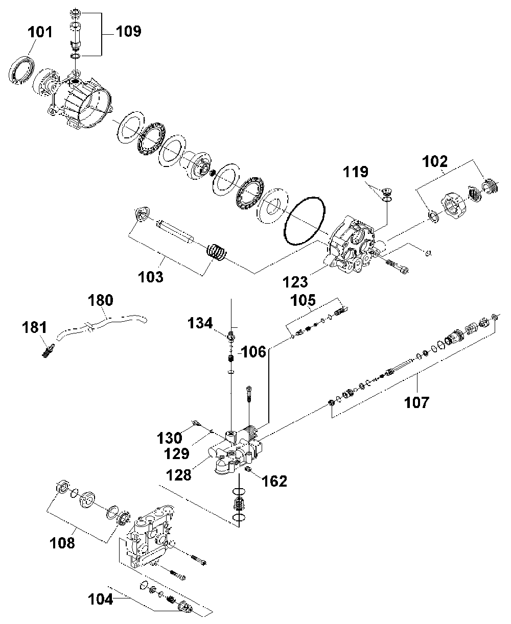 Exploded Diagram A Diagram and Parts List for FNA3000C Type 0 Black and Decker Pressure Washer